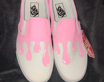 vans custom slip ons