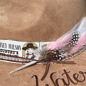 Lainey Wilson Concert Wide Brimmed Cowgirl Hat