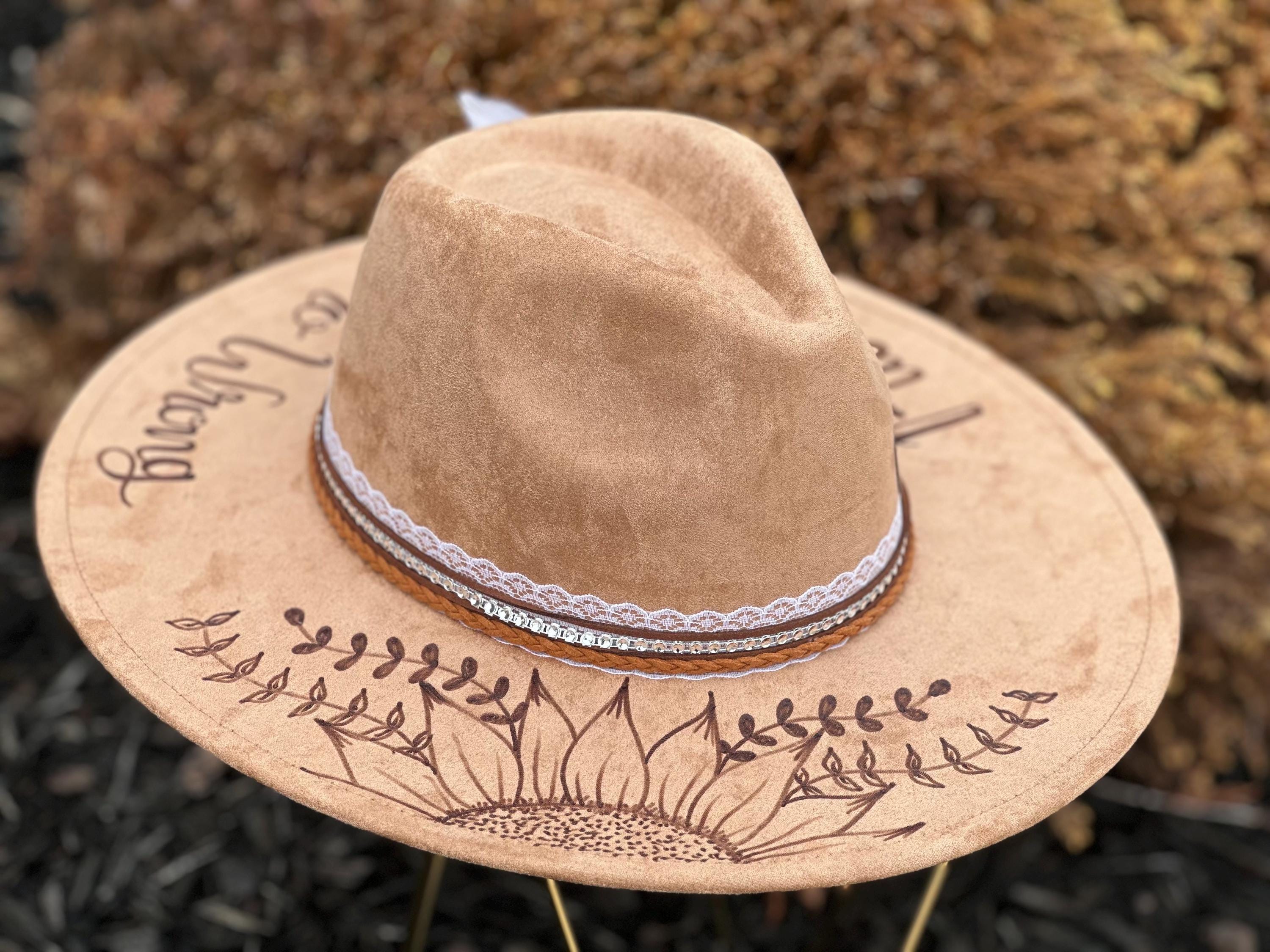Morgan Wallen Concert Hat - Custom Cowboy Hat - Miss Never  display picture 3