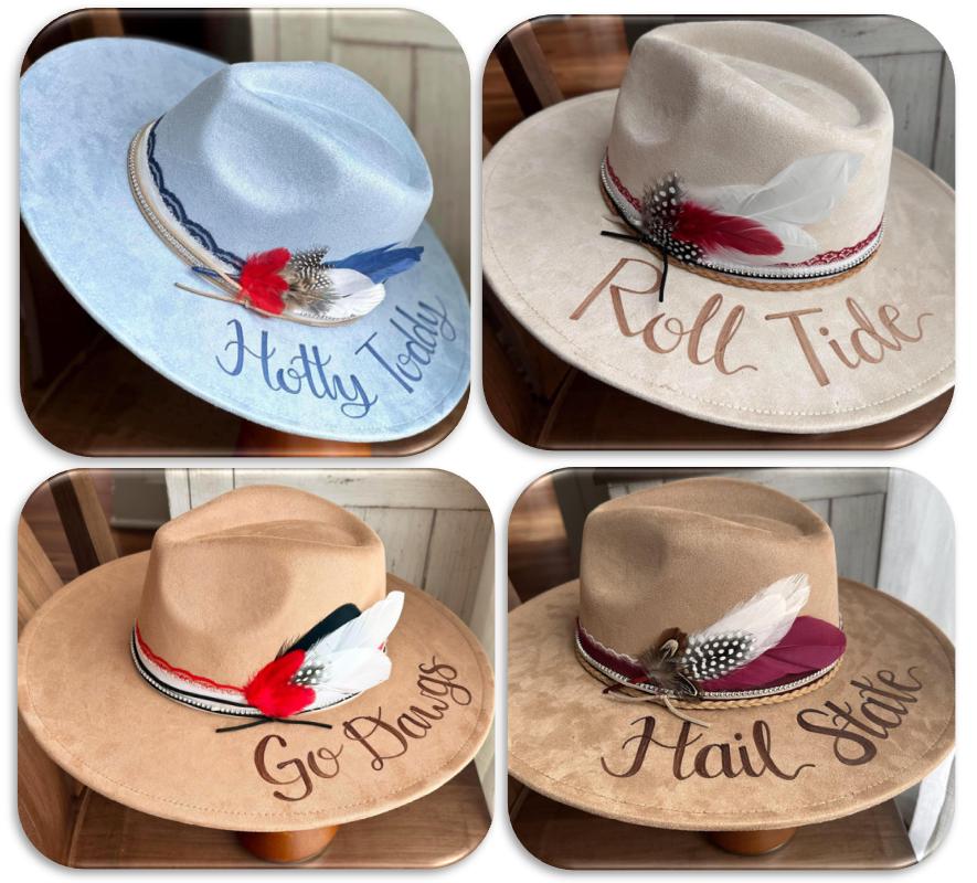 College Gameday Hat, Custom Cowboy or Cowgirl Hat, Custom  display picture 1