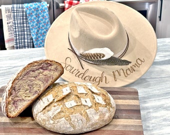 Sourdough Mama Wide Brimmed Cowgirl Hat