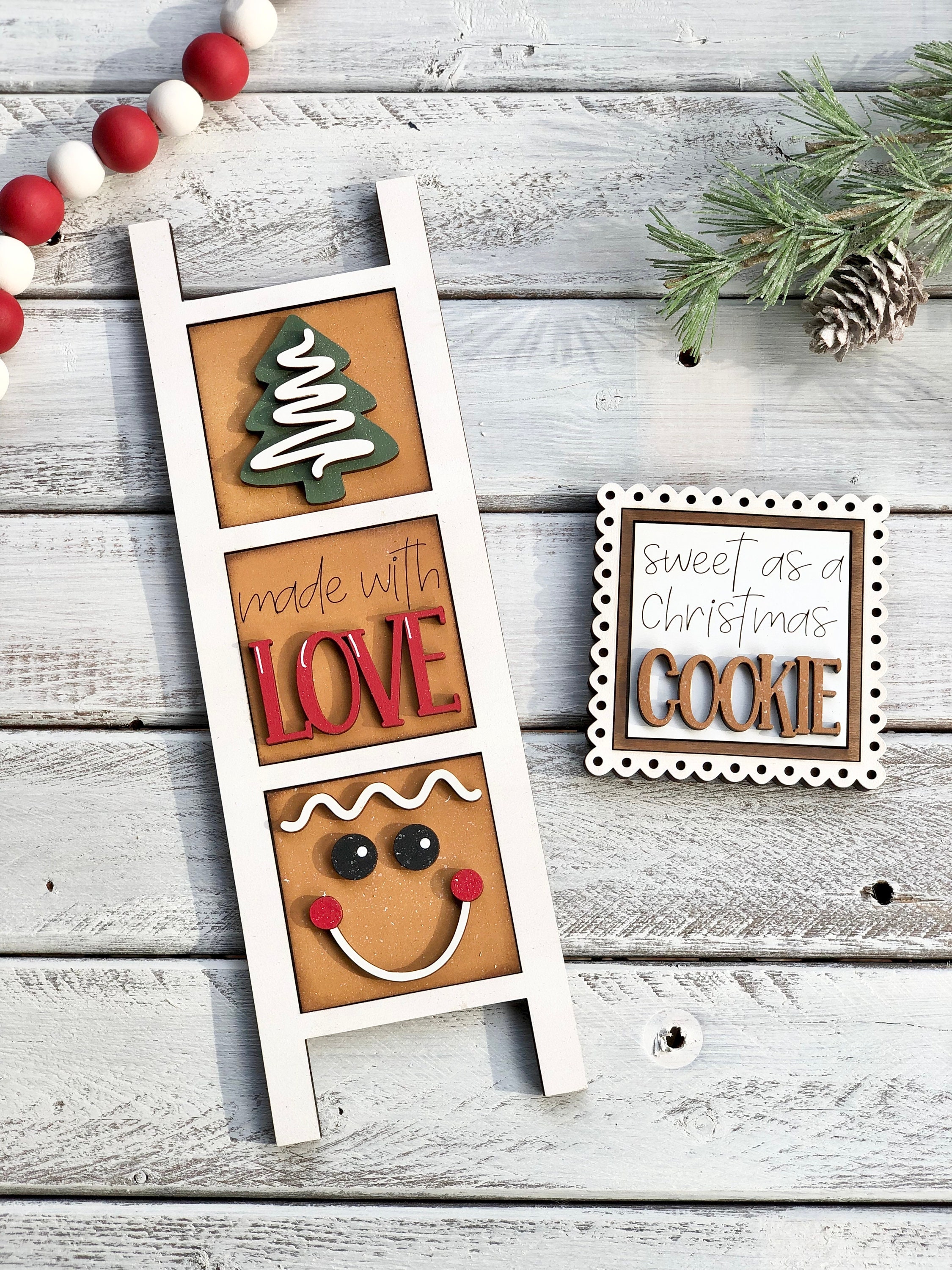 Gingerbread MINI Interchangeable Tile Inserts - Etsy