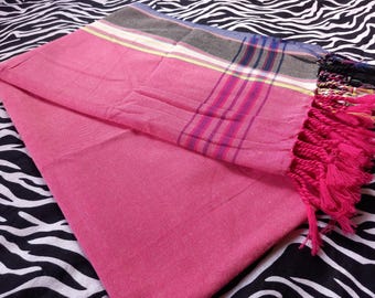 Tanzaniaanse kikoy rozerood, Afrikaanse kikoi, katoenen pareo, Afrikaanse sarong, Afrikaanse kikoy, Afrikaanse kikoydoek