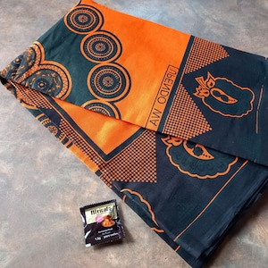 African kanga, Tanzania khanga nzito, kanga, leso, kanga Tanzania, kanga morogoro, kanga orange, &quot;Upendo wa mungu hauna mpaka&quot;