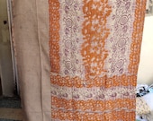 Indian Handmade vintage kantha Quilt queen Size Kantha Bedspread bed Cover
