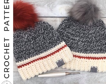 Singe autour de bonnet au crochet modèle, PDF bonnet au crochet, bonnet de chaussette de travail au crochet, bonnet de singe chaussette au crochet