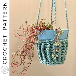 Eryn plantenhanger gehaakt PATROON | PDF-haakpatroon plantenhanger