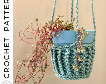 Eryn Plant Hanger Crochet PATTERN | PDF Plant Hanger Crochet Pattern