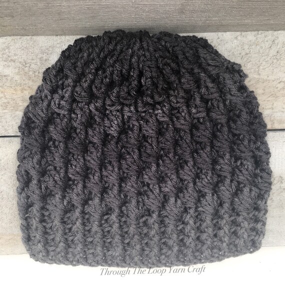 gray toddler winter hat