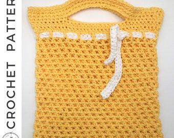 Sunday Market Bag Crochet PATTERN | PDF Market Bag Crochet Pattern