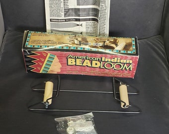 Bead Loom, American Indian Bead Loom, Deluxe Metal construction,  Free Shipping