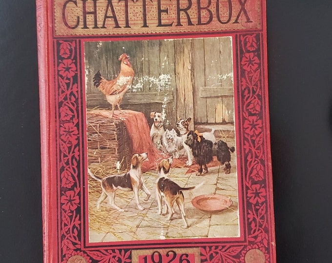 Chatterbox 1926, Hardcover Book, Vintage Stories and Illustrations ...
