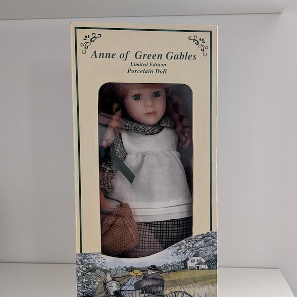 Anne of Green Gables Limited Edition  Porcelain Doll , Kindred Spirits Collection