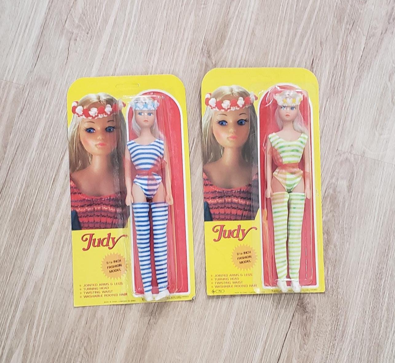Judy Dolls, 2 Judy Fashion Model Dolls - Etsy