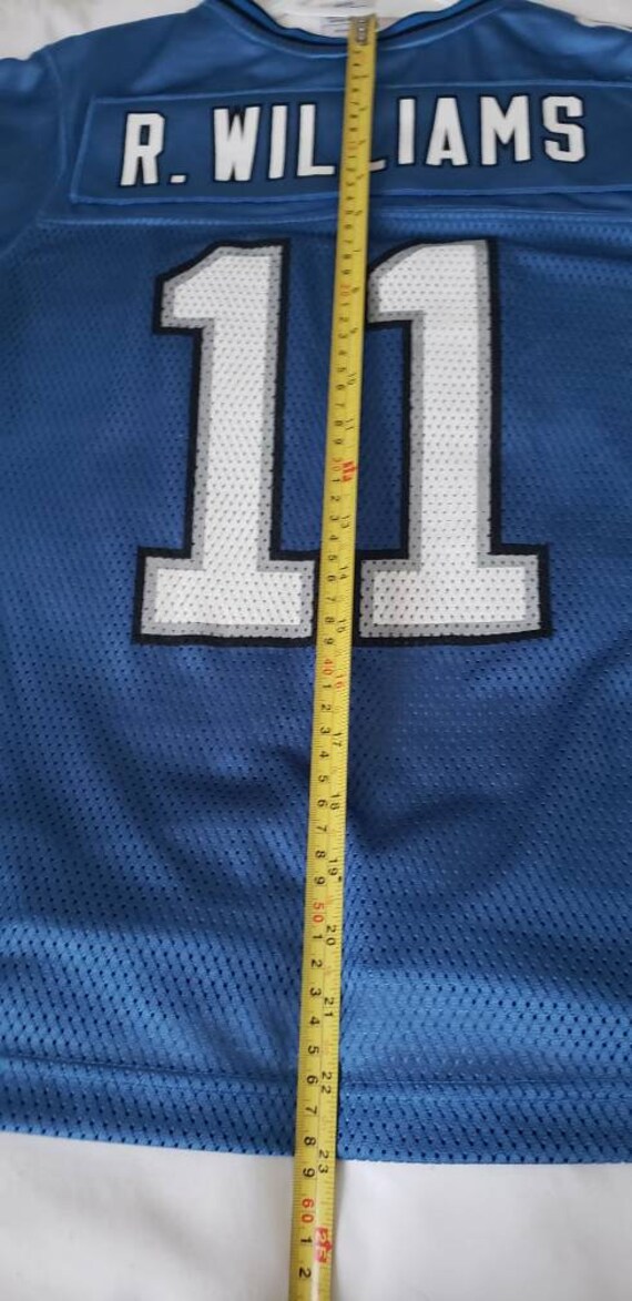 PelicanFindsYXE NFL Detroit Lions Reebok Jersey #11 R Williams , Vintage R. Williams 11 Jersey Small NFL Football Reebok, Style 7165 07