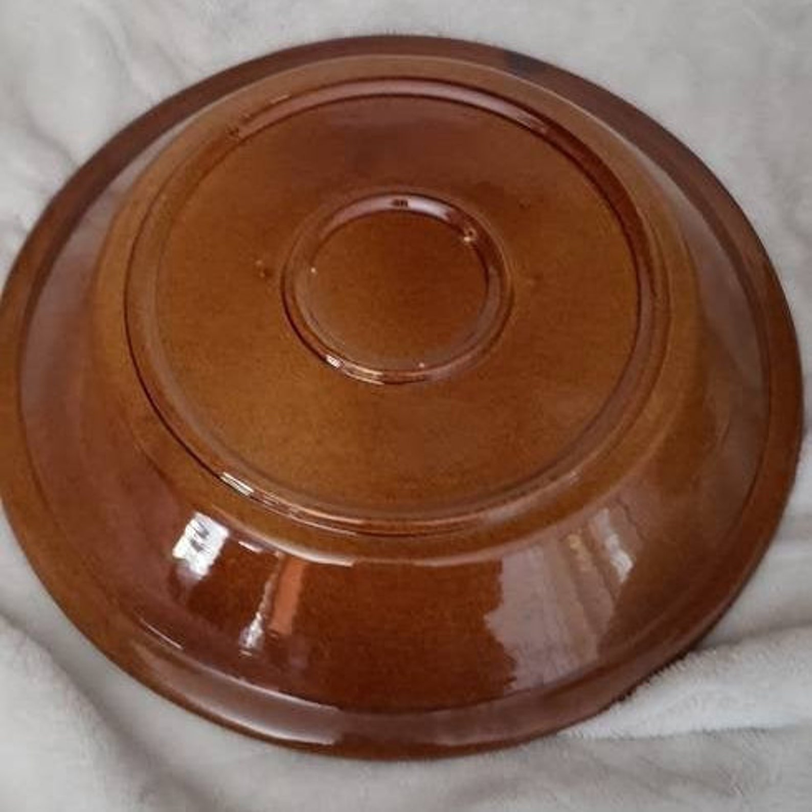 Vintage Ceramic Pie Keeper Apple Pie Dish With Lid Ceramic Etsy
