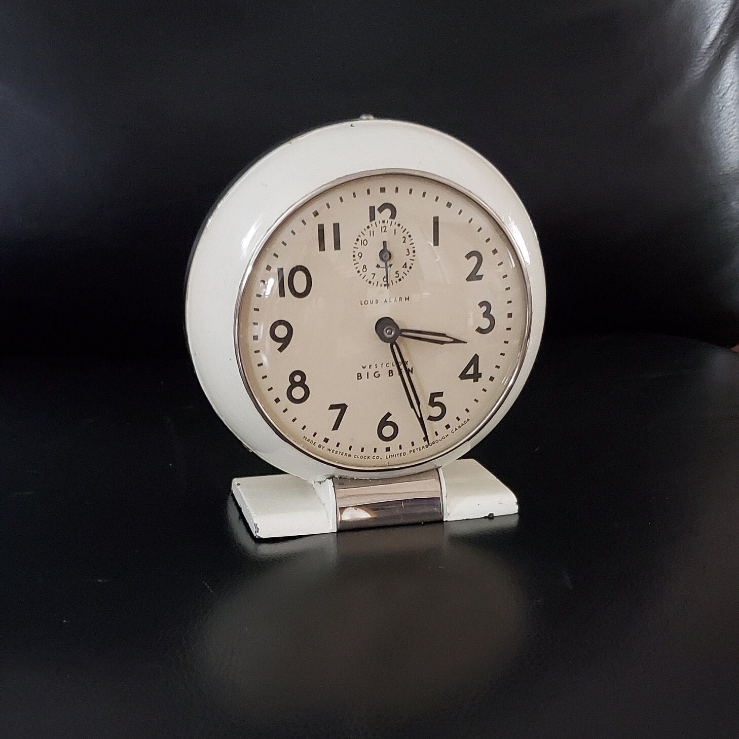 WESTCLOX BIGBEN STYLE5 Westclox Style 5 Baby Ben Black Case Alarm