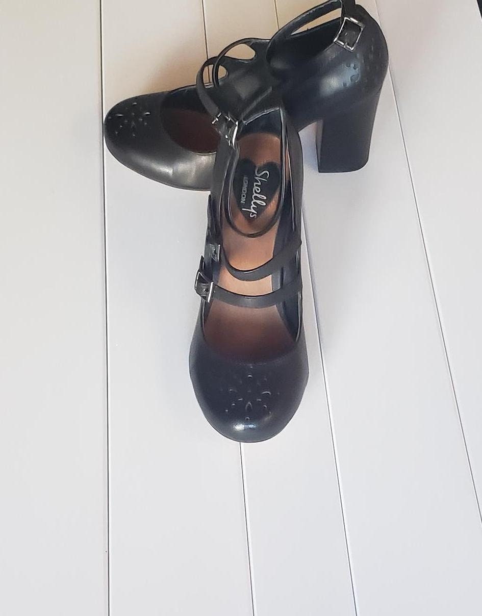 shellys london ラウンドトゥ 黒 ENGLAND Shellys London Shoes - Etsy
