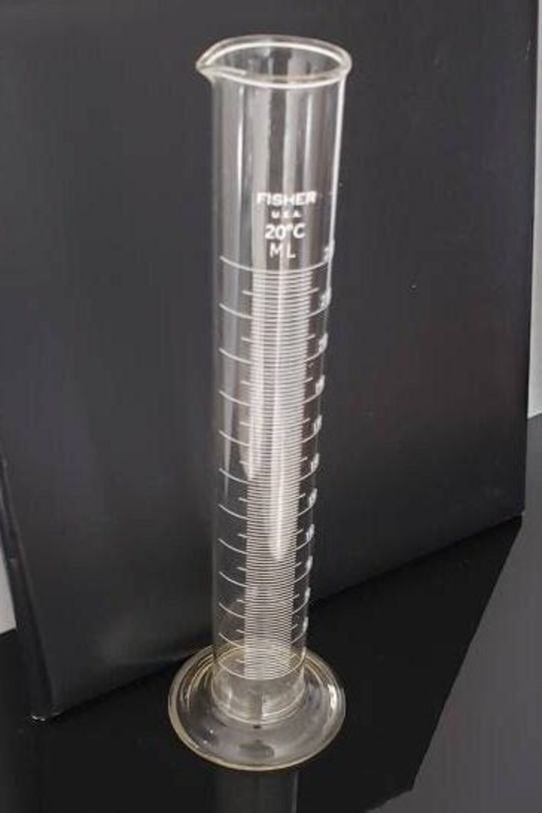 Fishner Glass Fisher U.S.A. Scientific Graduated Glass Cylinder 250 Ml 2ml - Etsy
