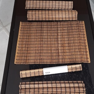 Ikea Toga Platzset, Set aus 6 Bambus Tischsets, 45 x 35 cm - Etsy sterreich