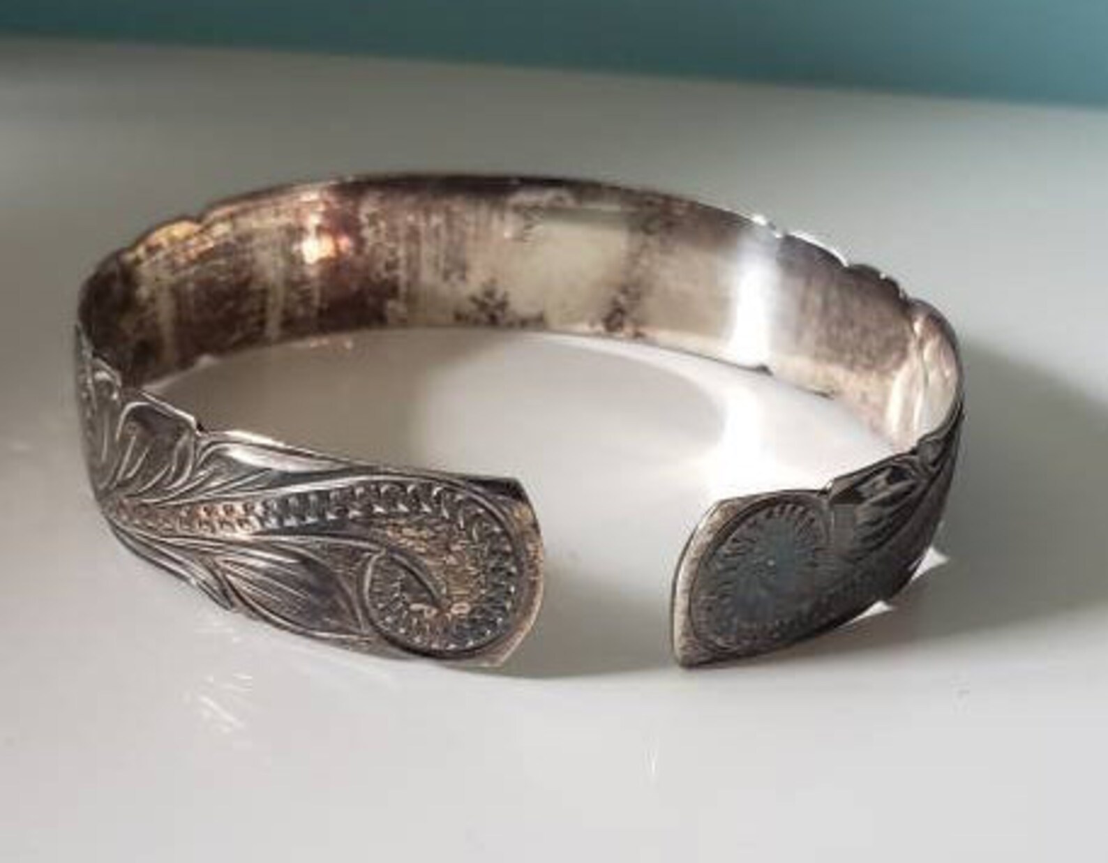 Kuuipo Silver Cuff Bracelet 925 Silver Hawaiian Bracelet Etsy