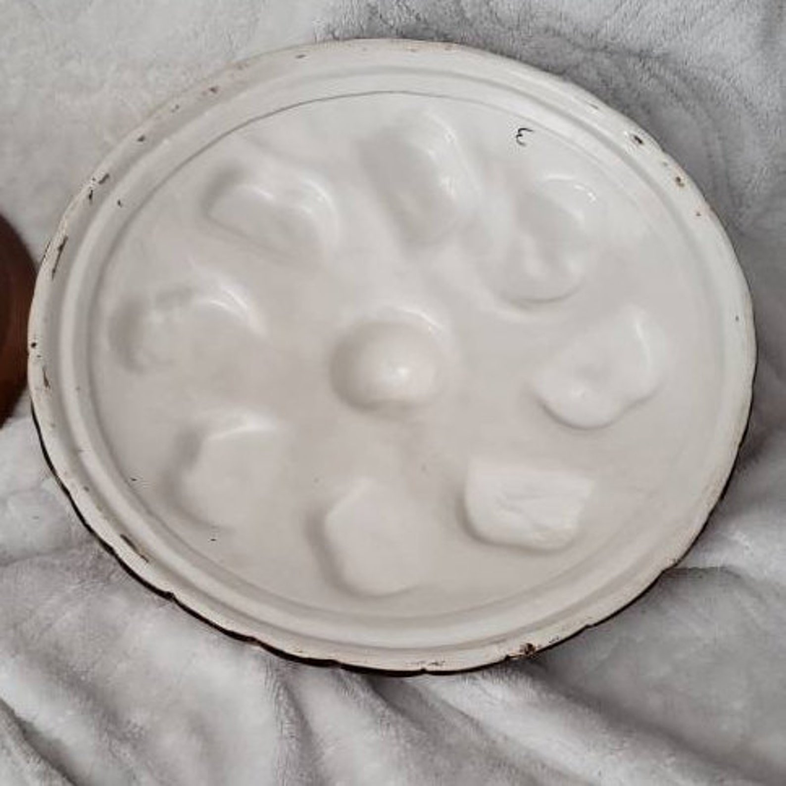 Vintage Ceramic Pie Keeper Apple Pie Dish With Lid Ceramic Etsy