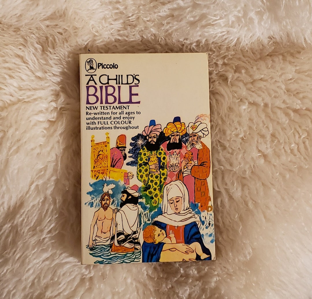 A Child's BIBLE NEW TESTAMENT A Piccolo Book Full Color Etsy