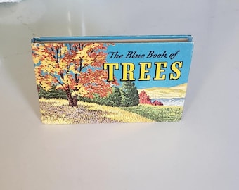 1956 the Blue Book of Trees Small Hardcover - Etsy