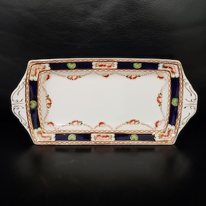 Alfred Meakin company Halcyon pattern,  cake plate, Alfred Meakin Serving Platter, Alfred Meakin Halcyon Pattern Serving dish, Antique