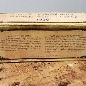 Vintage Avon Collector's Pipe Decanter With Wild Country After Shave ...