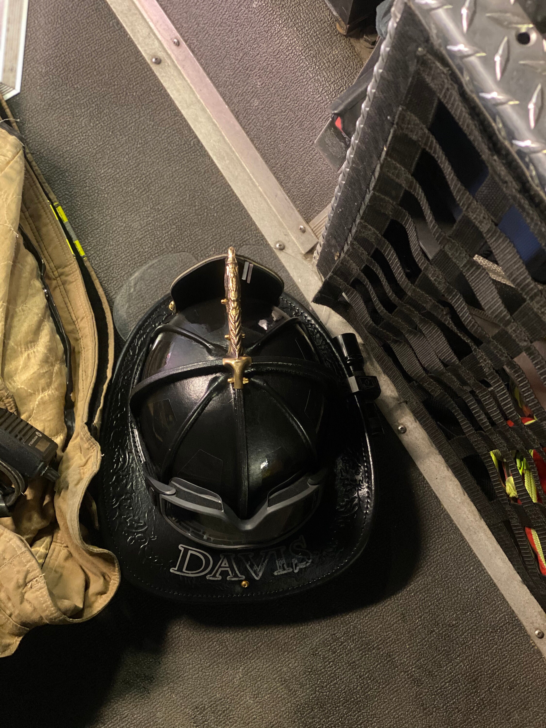 Black reflective fire helmet tetrahedron stickers Etsy