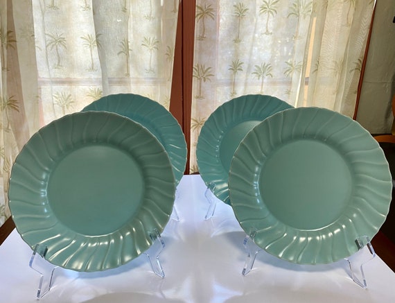 GMB Gladding McBean & Company Franciscan Coronado Bowl with Tab Handles ~ Turquoise Color