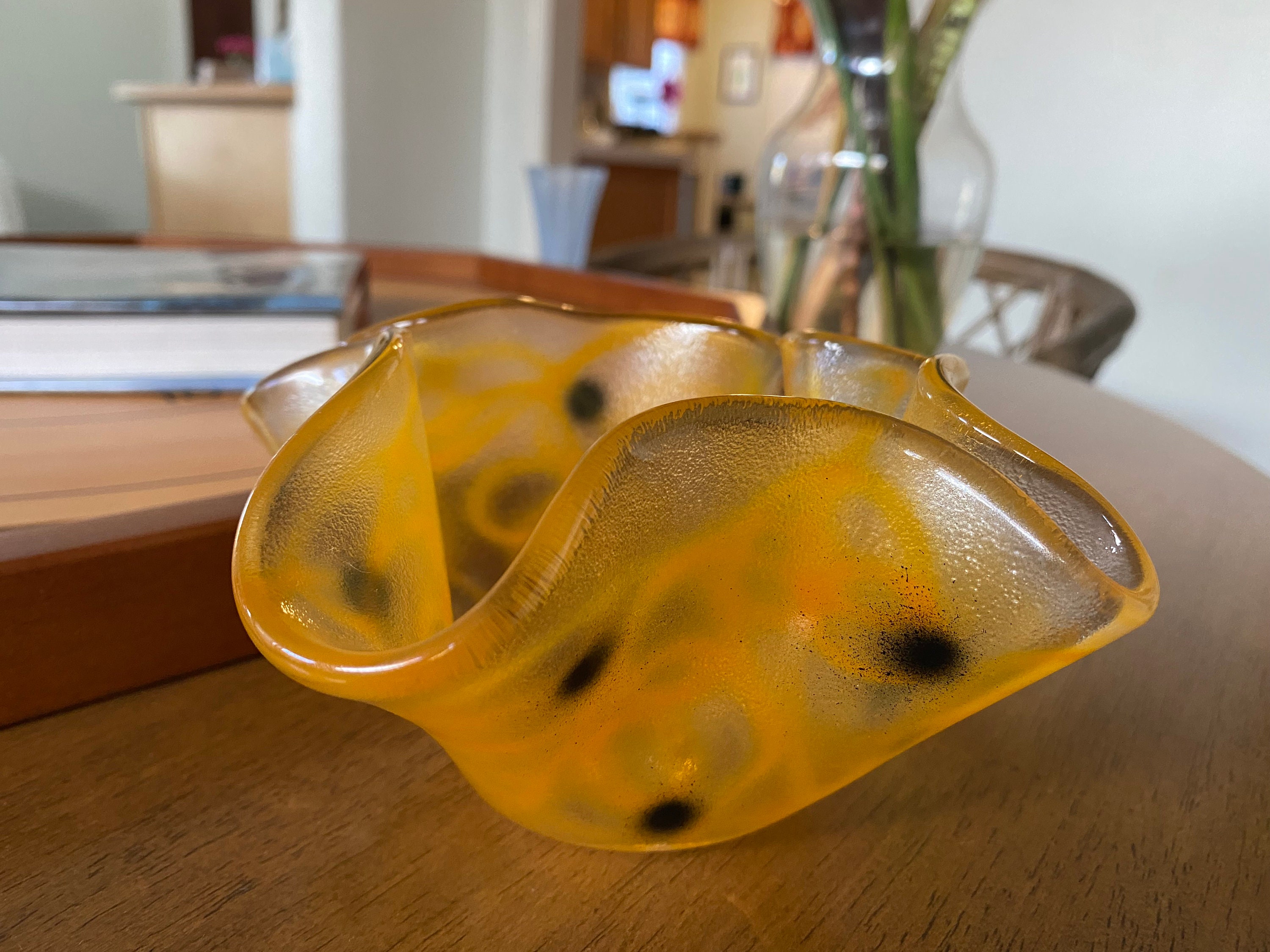 Kosta Boda Hand-blown Glass Bowl, 
