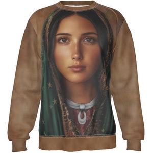 Our Lady of Guadalupe Sweatshirt: Christian Religious Apparel