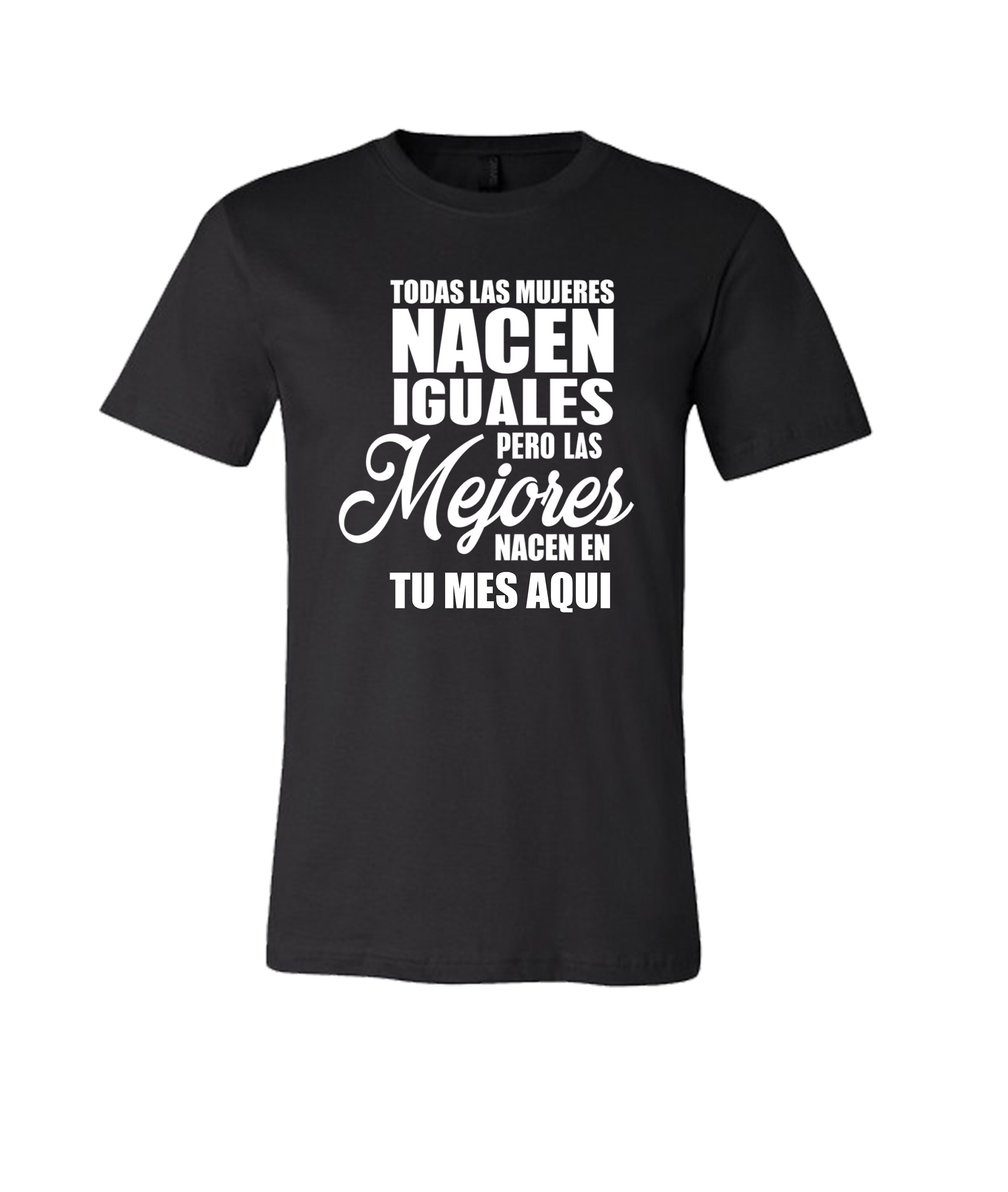 Custom spanish month Shirt Spanish T-Shirt Latina Shirt | Etsy