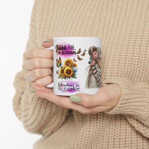 Funny Mug for Coffee Lovers, Sarcastic Gift for Colleagues, Personalized Mug, Gag Gift for Birthdays, Adult Humor Funny Mugs,Book Lover Gift