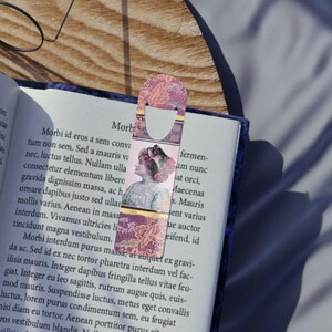 Edwardian Fashion Plate Bookmark: Vintage Book Lover Gift