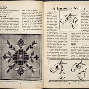Antique Embroidery Book Set | Historic Needlework Guide For Hand Sewing image 4