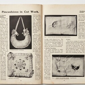 Antique Embroidery Book Set | Historic Needlework Guide For Hand Sewing image 2