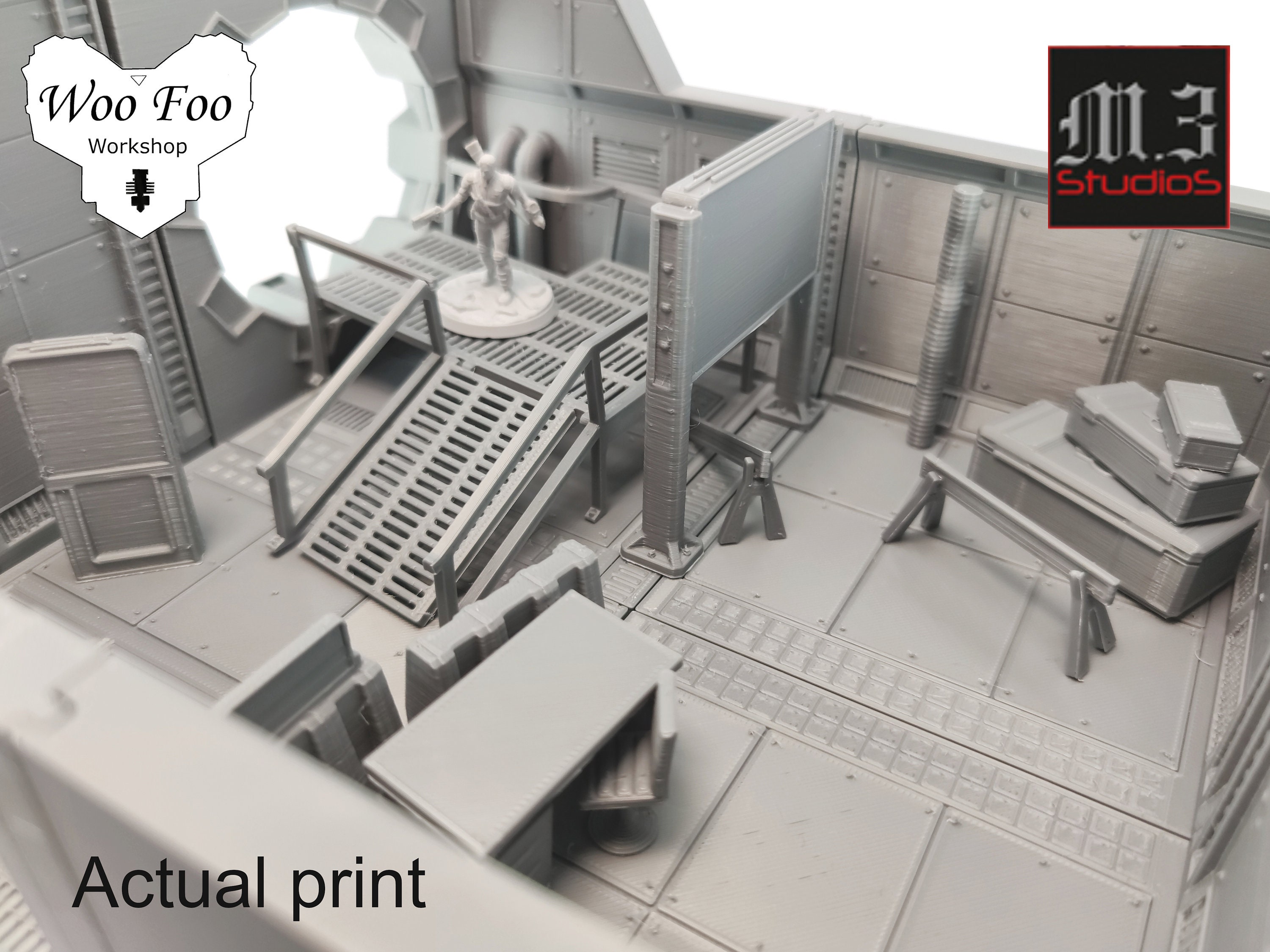Fallout Wasteland Warfare Vault Entrance 3D Printed gaming Etsy