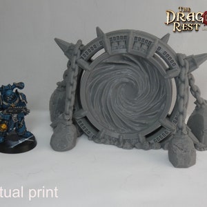 Compatible Terrain 3D printed Extra Large portal Chaos - Dragons Rest