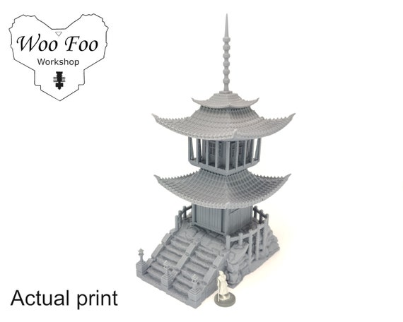 Wargames Test of Honour 3D Printed Samurai  Sumo Ring Kensei 