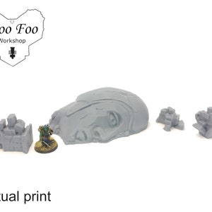 Stormguard War Scatter 3D printed Scatter Terrain Fantasy 32mm