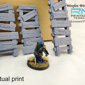 Ladder Set 3D Printed 28mm Fantasy Terrain - RM Studios - Etsy
