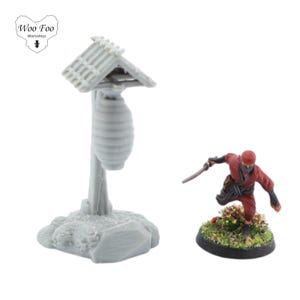 Garden Lantern Scatter 3D printed Japanese Samurai Terrain 32mm - Nippon Saga