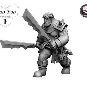 Battle of Thermopylae - Persian Giant 32mm miniature resin 3D Printed