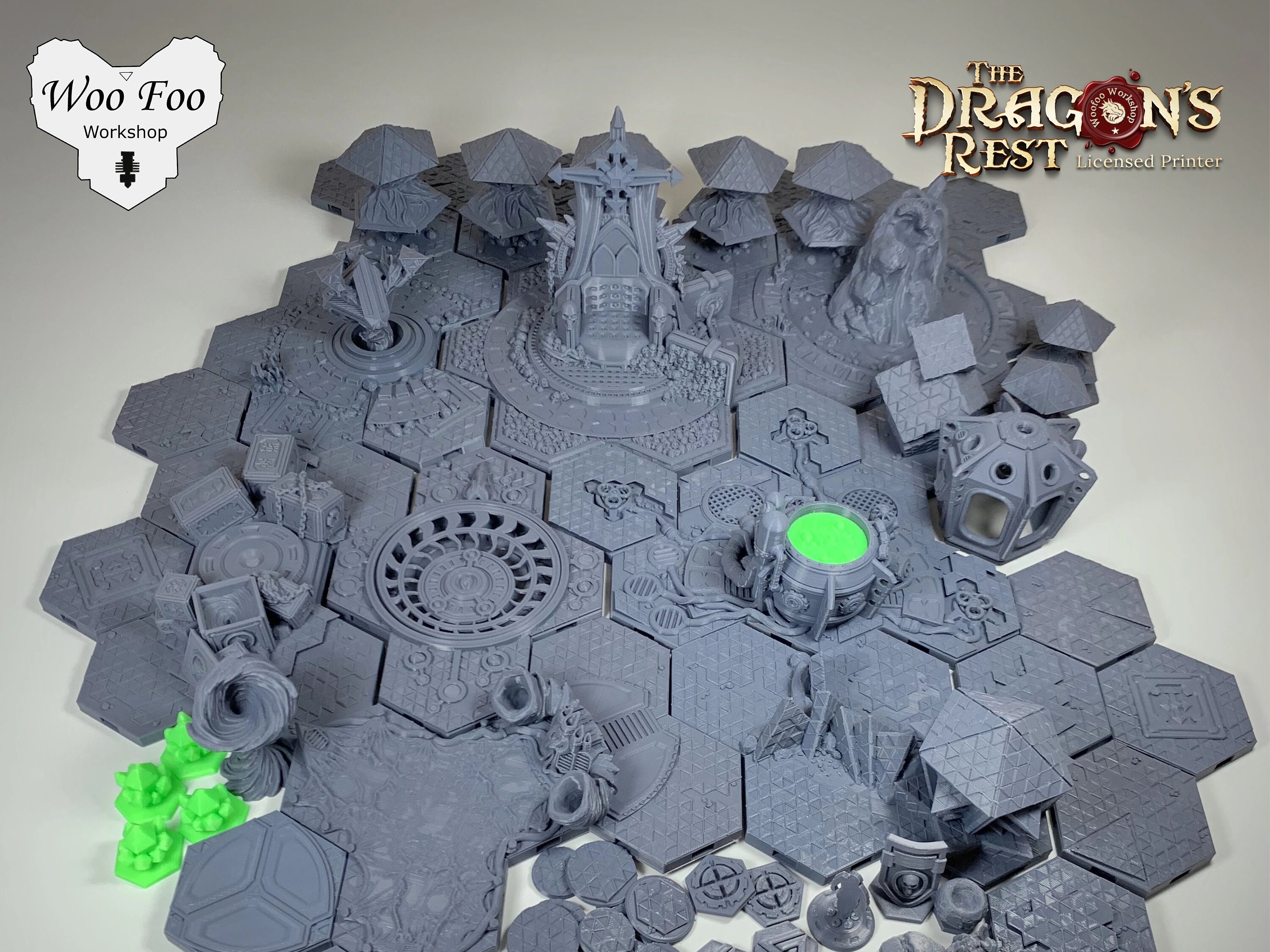 Blackstone Fortress Escalation Tile 3D printed terrain Etsy
