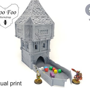 Fantasy Football modular Dice Tower 28mm - U25 Studio
