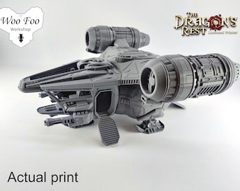 Sci Fi Spaceship Dragons Crest, gry wojenne - Dragons Rest