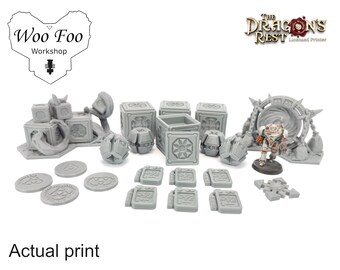 Token Sized Traitor Command set,  Compatible 3D printed